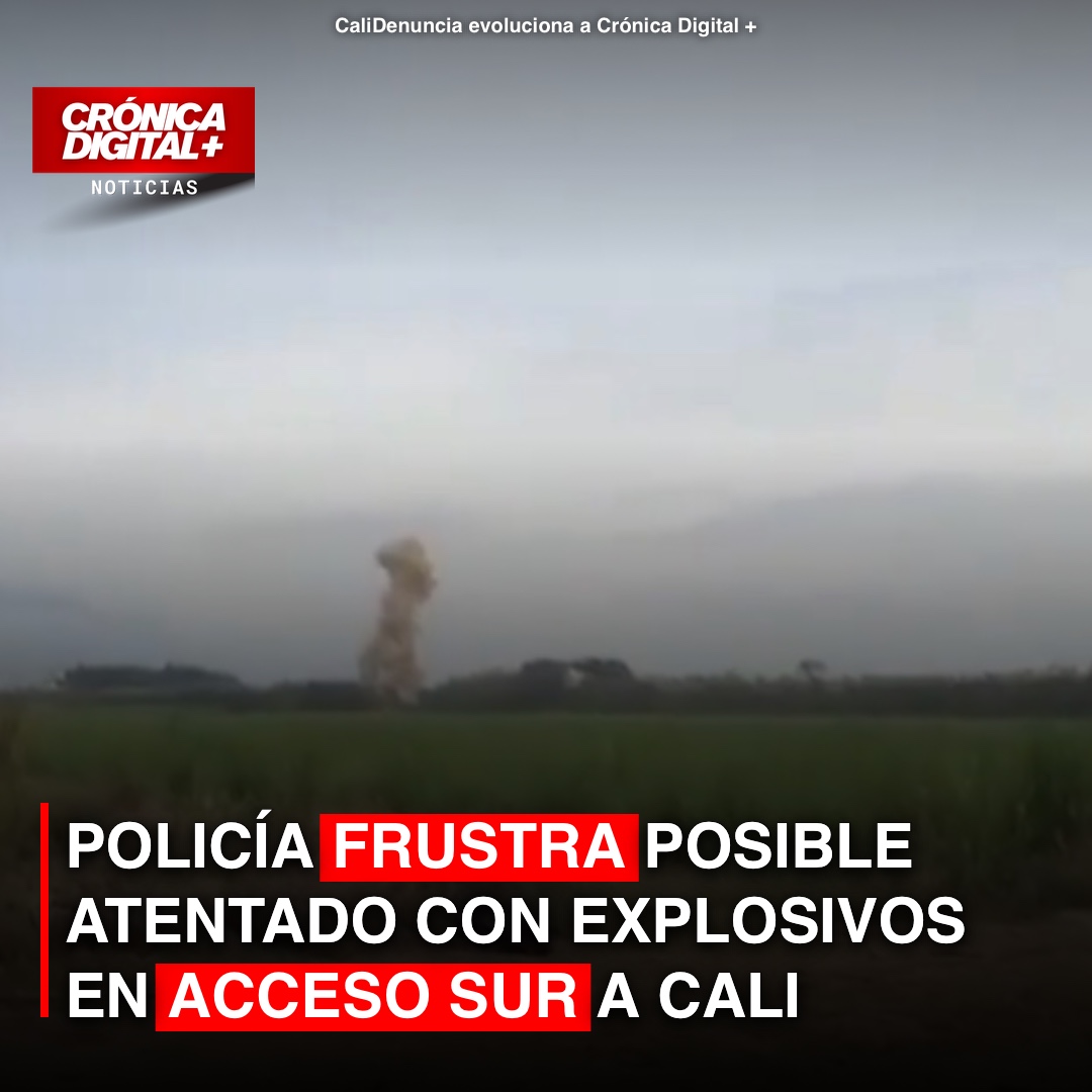 Policía desactiva buseta con explosivos en Villa Rica, Cauca, evita posible ataque en Cali