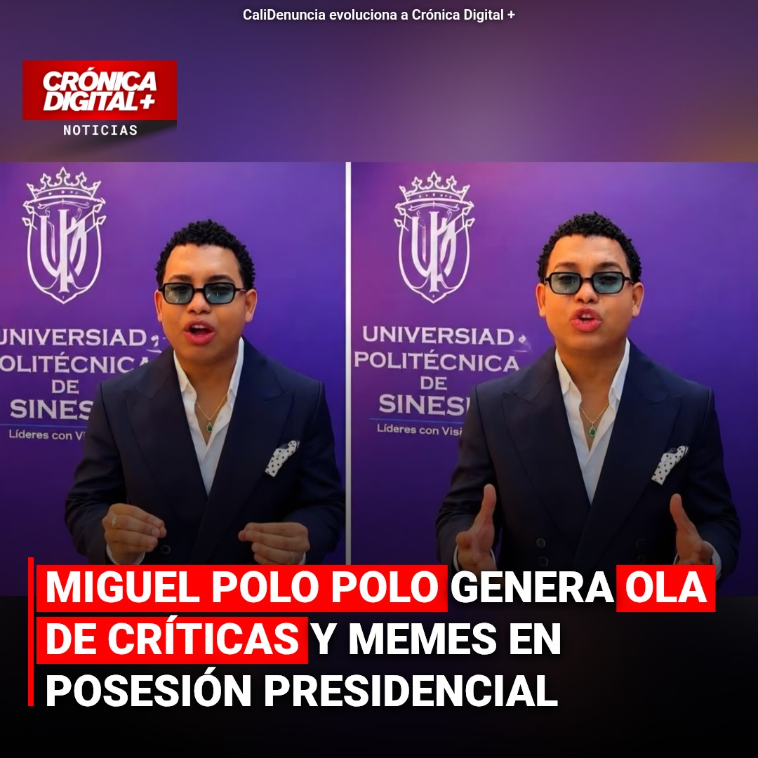 Polo Polo desata polémica viral en posesión de De la Espriella en Cali