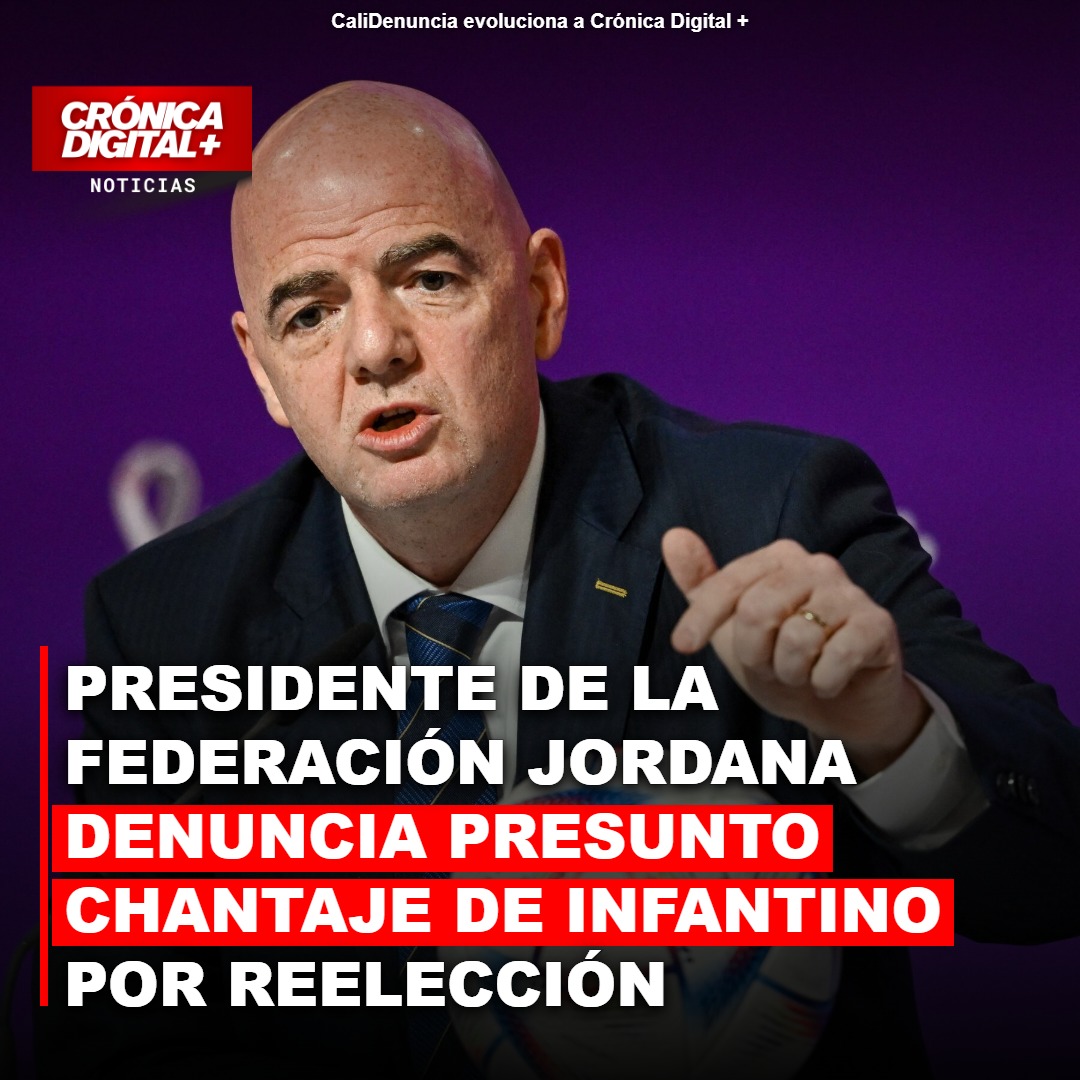 Príncipe Ali de Jordania acusa a Infantino de chantaje electoral en la FIFA