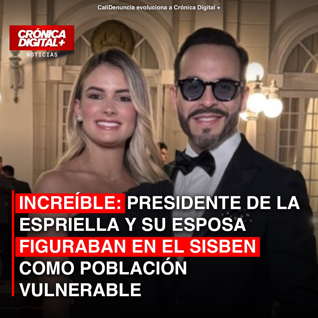 Presidente De La Espriella y esposa figuraron como vulnerables en RUI