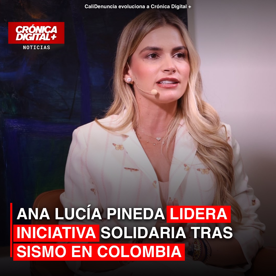 Primera Dama Pineda lanza red de ayuda tras sismo en Colombia