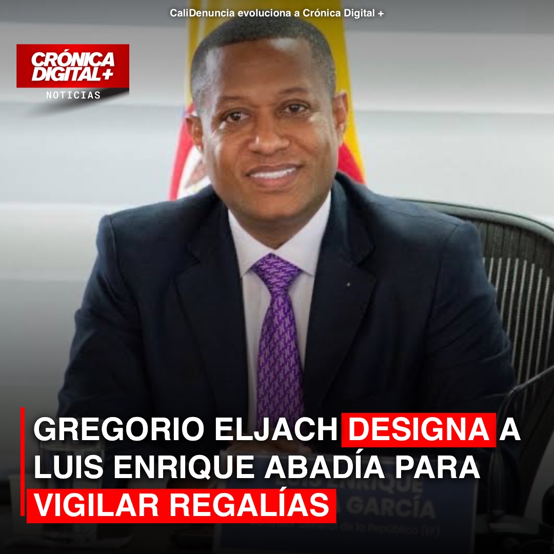 Procuraduría designa a Luis Enrique Abadía para vigilar regalías