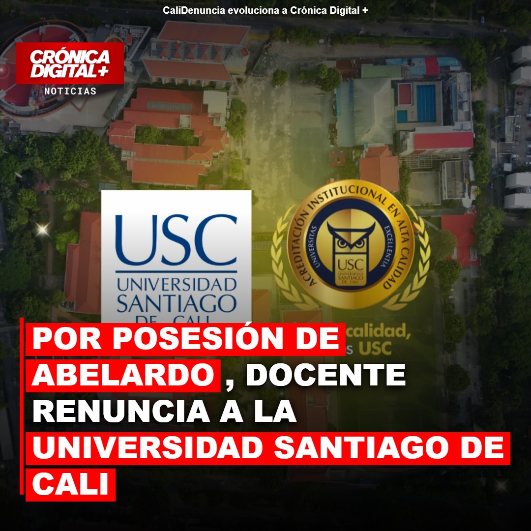 Profesor histórico renuncia a USC tras posesión de Abelardo de la Espriella