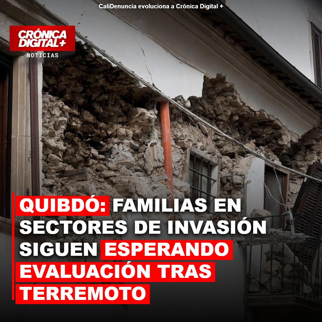 Quibdó: Familias de Cabí Claman Evaluación Urgente tras Sismo