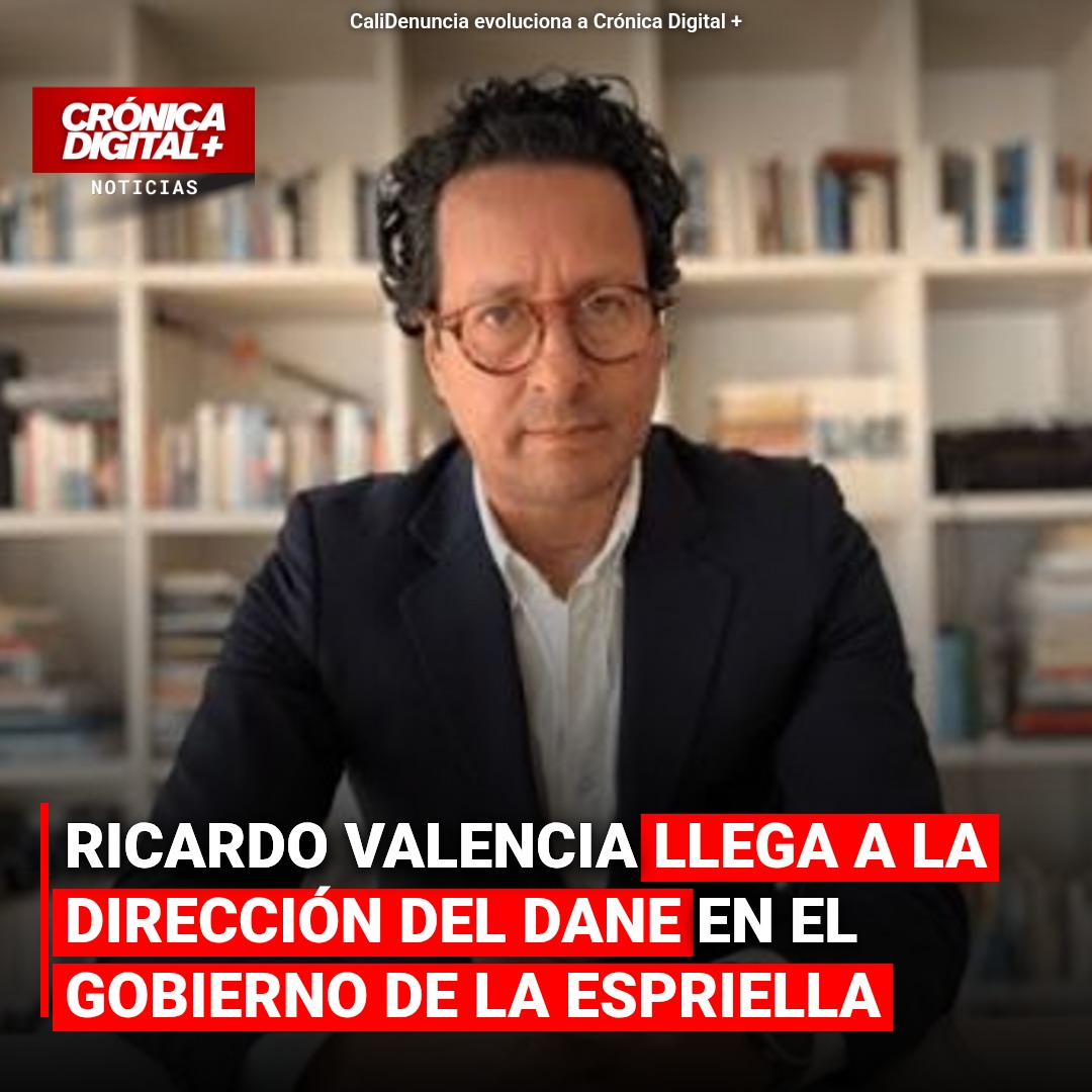 Ricardo Valencia dirigirá el DANE en el Gobierno De la Espriella