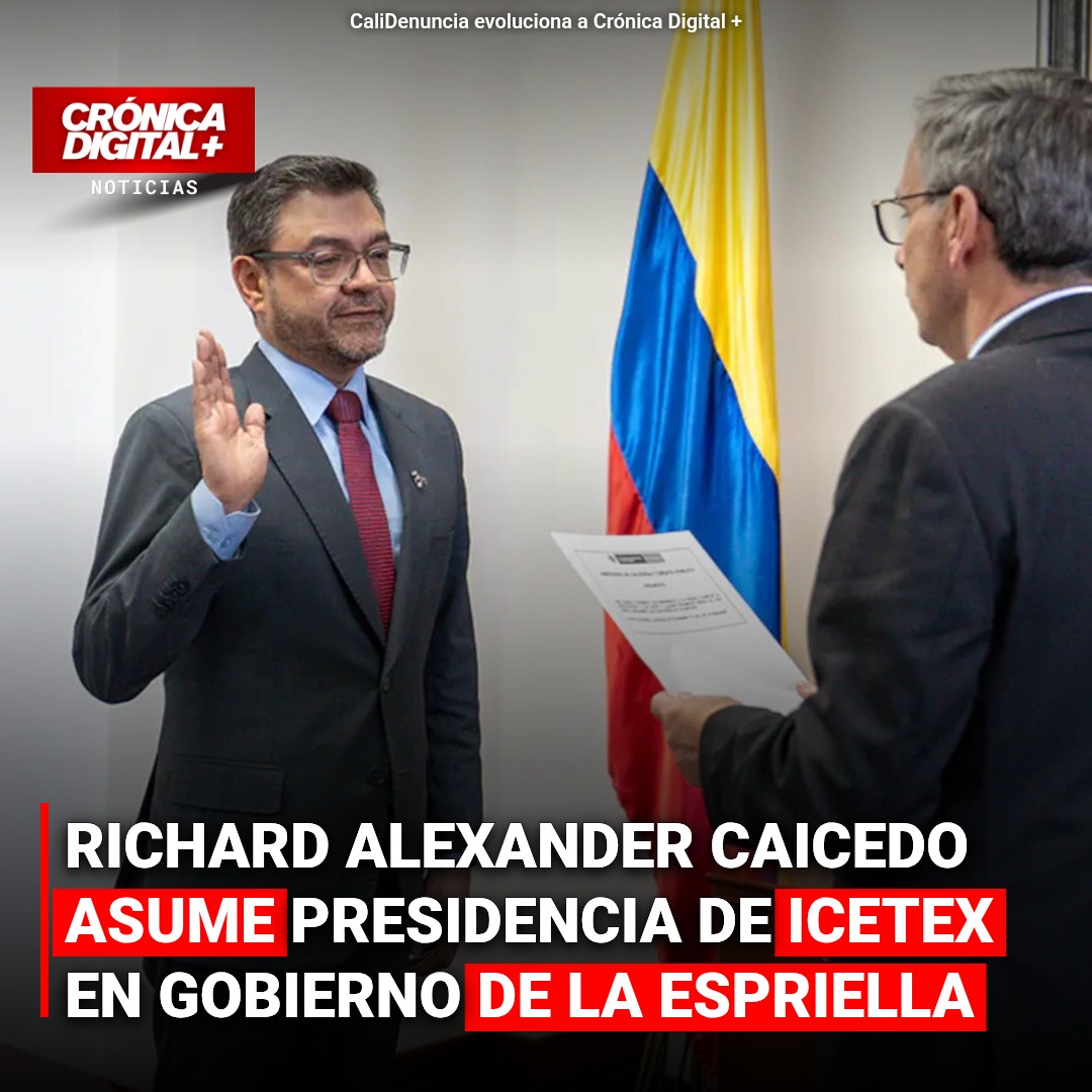 Richard Caicedo: Nuevo timonel del ICETEX en gobierno De la Espriella