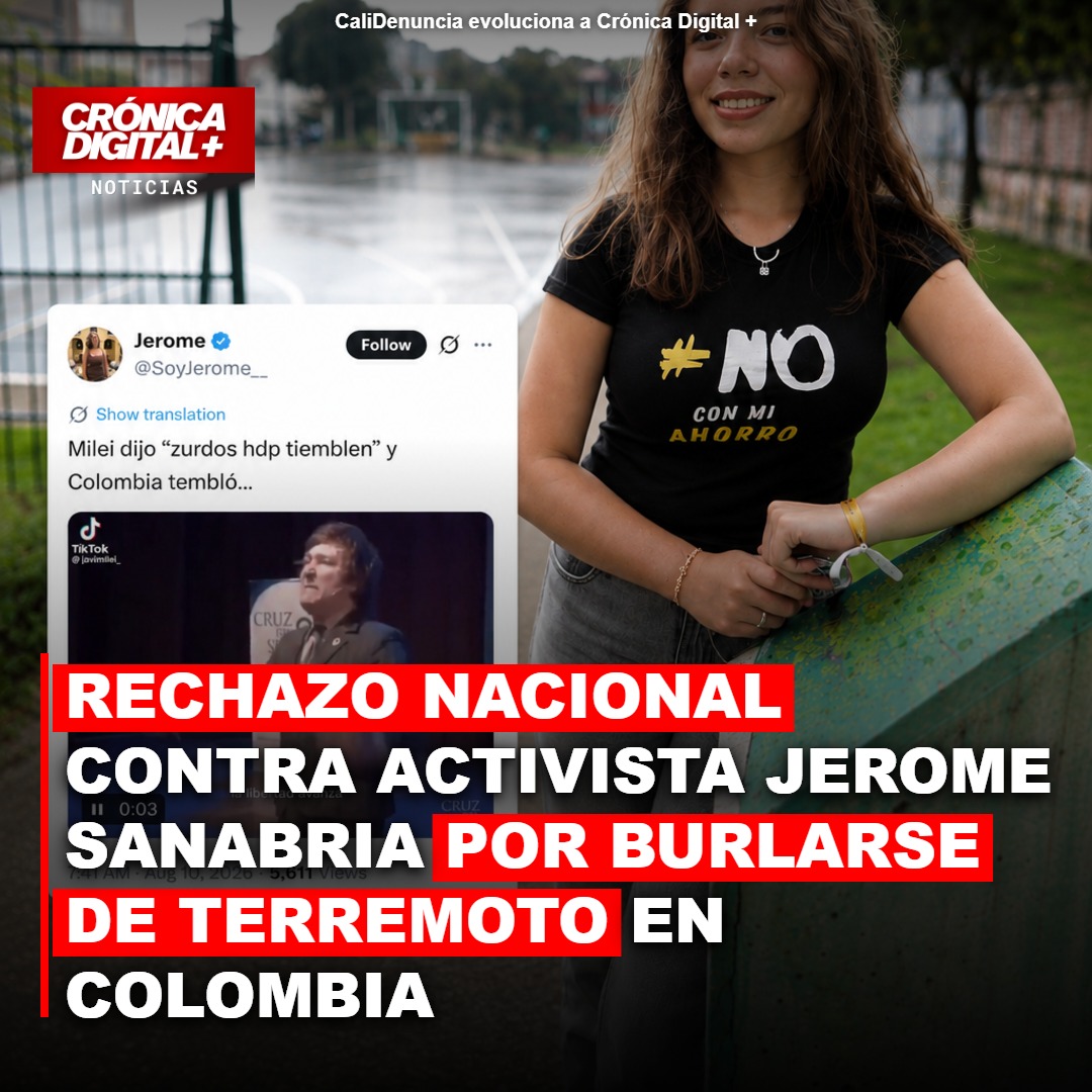 Sanabria: Polémica por comentario de terremoto en Colombia
