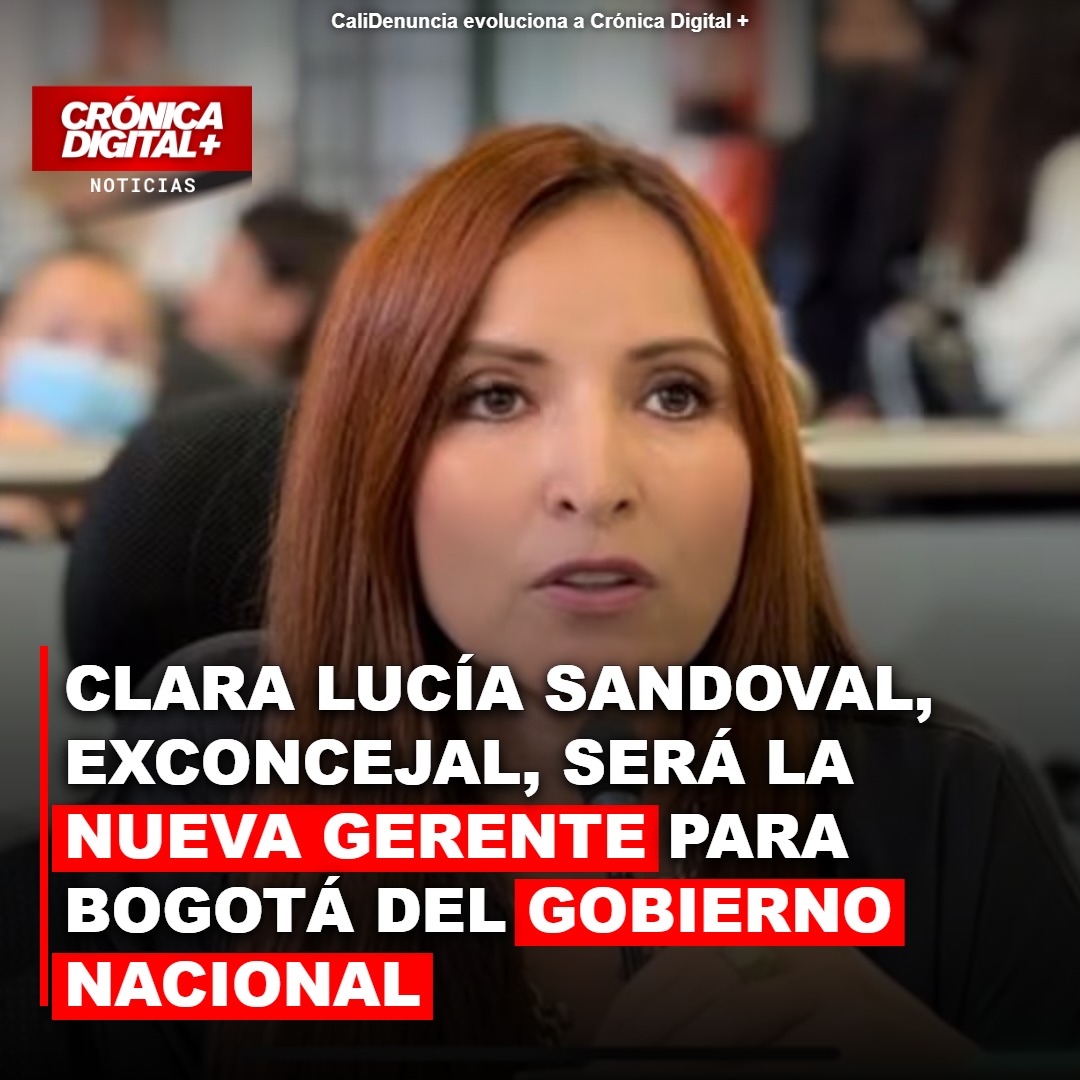 Sandoval asume gerencia para Bogotá en Gobierno De La Espriella