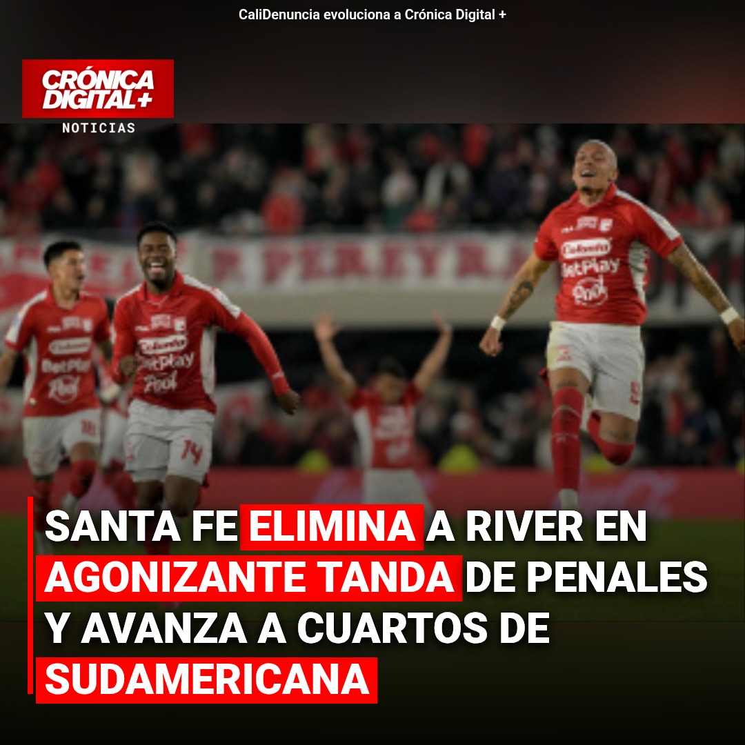 Santa Fe elimina a River en penales y avanza a cuartos de Sudamericana