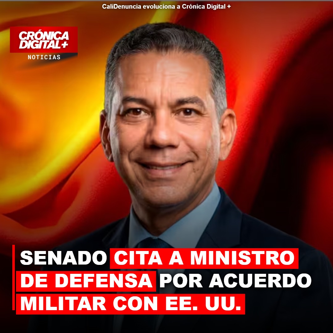 Senado cita a Ministro de Defensa por acuerdo militar con EE. UU.