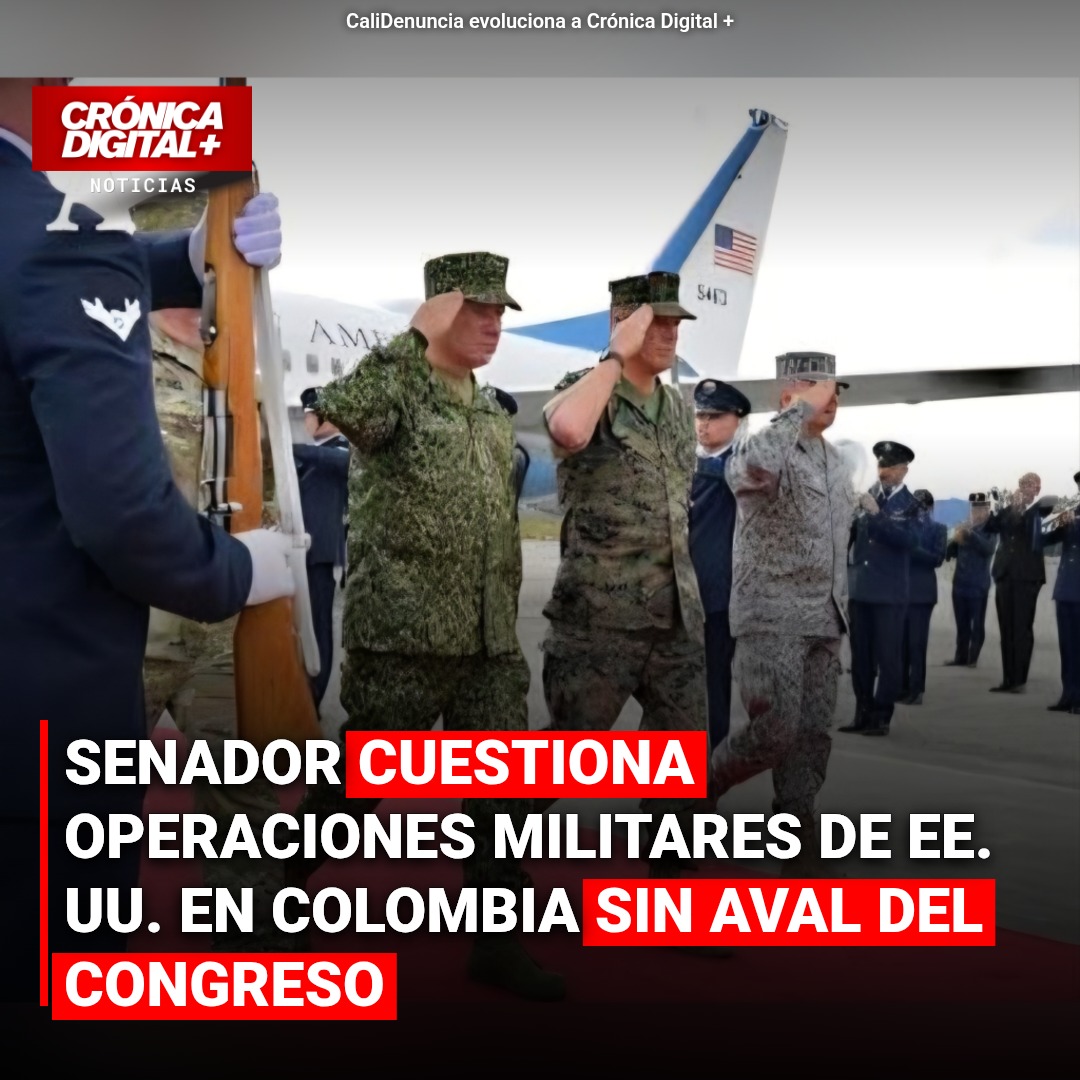 Senador Arias Cuestiona Operaciones Militares de EE. UU. Sin Aval del Congreso