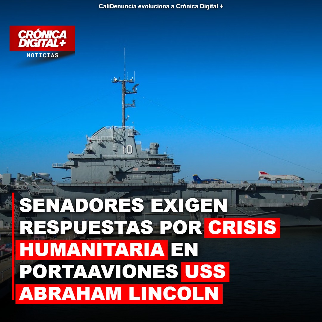 Senadores de EE. UU. exigen investigar crisis en portaaviones USS Lincoln