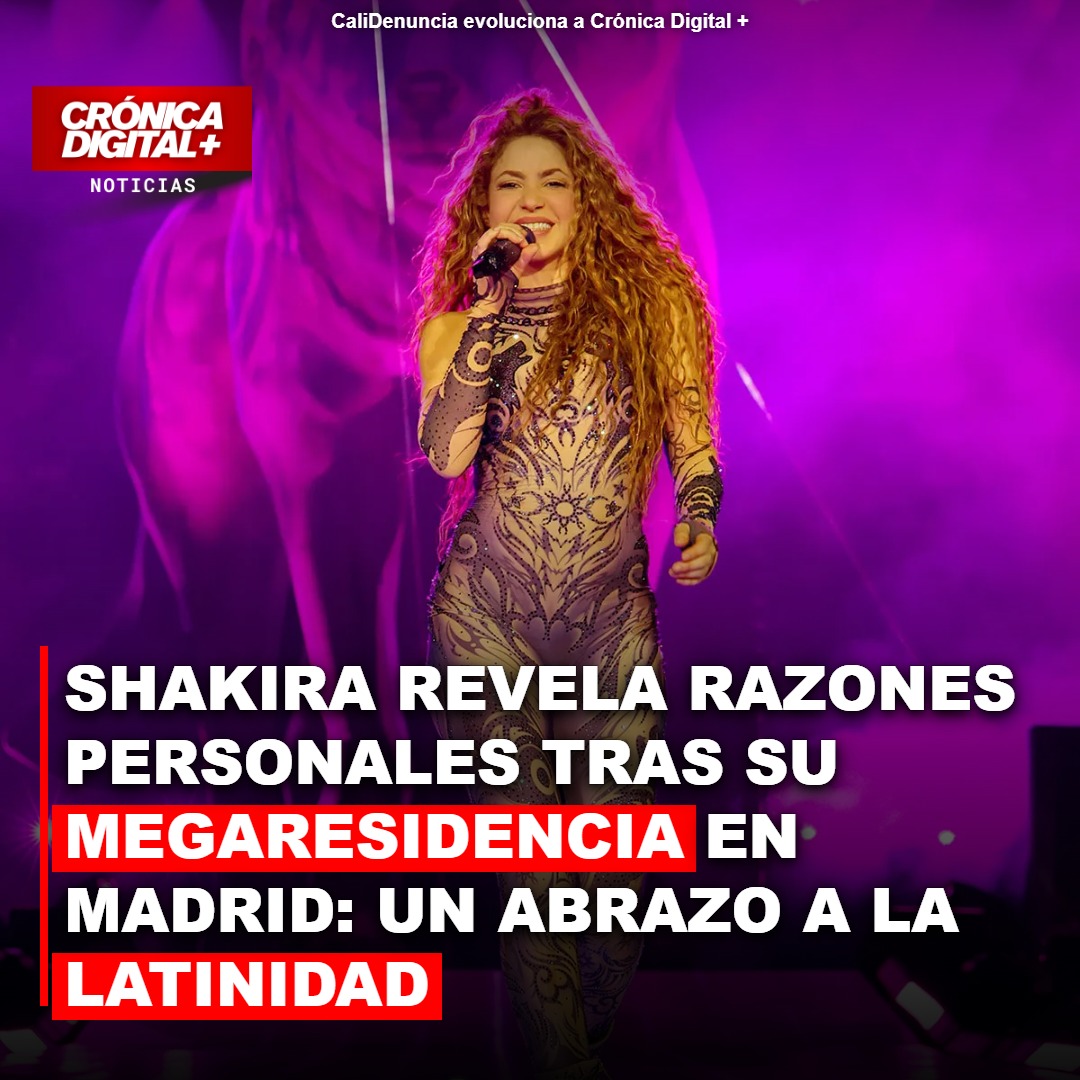 Shakira elige Madrid para mega-residencia: celebra latinidad y busca conexión