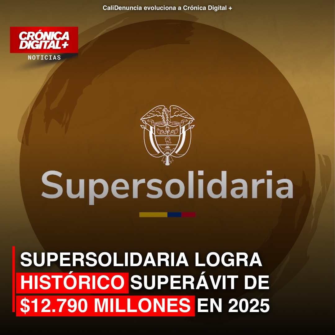 Supersolidaria logra superávit de $12.790 millones en 2025: gestión fortalecida