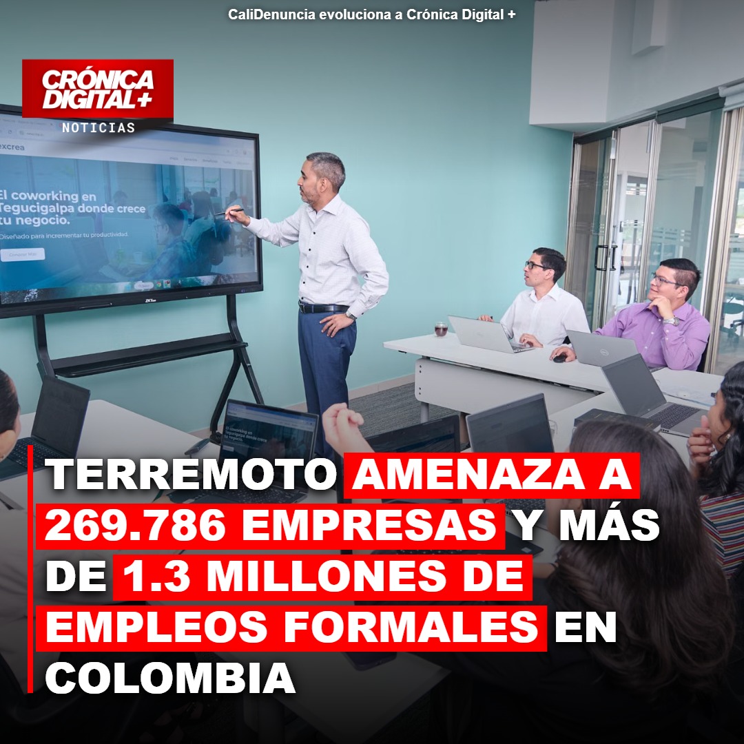 Terremoto: casi 270 mil empresas y 1.4 millones de empleos en riesgo en cinco departamentos