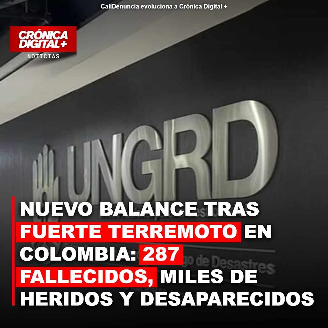 Terremoto de 7.4 sacude Colombia: devastación y cientos de víctimas
