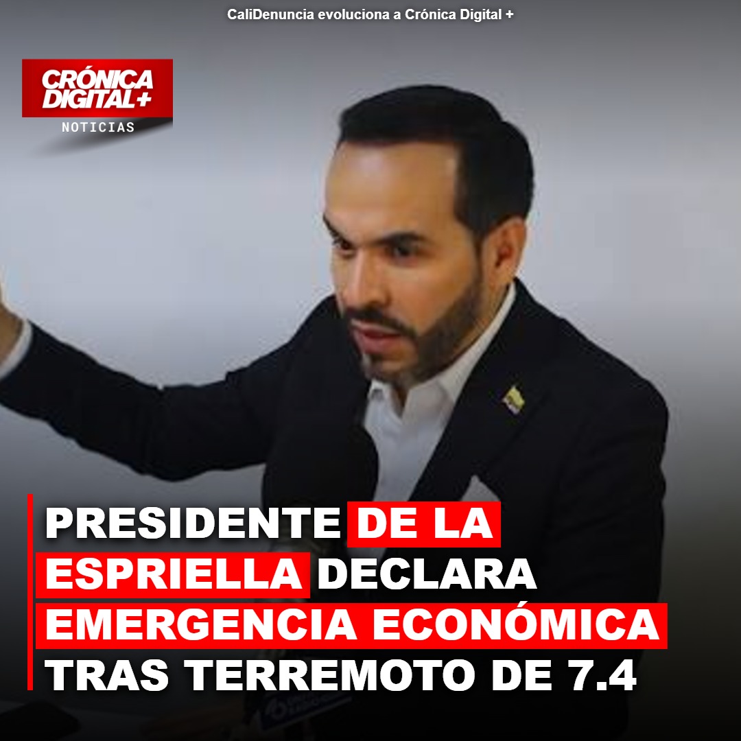 Terremoto en Colombia: De la Espriella decreta emergencia económica