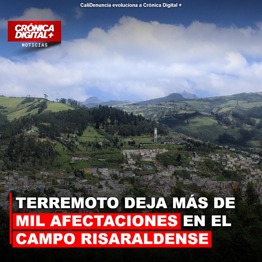 Terremoto en Risaralda: Mil afectaciones rurales desafían la despensa agrícola