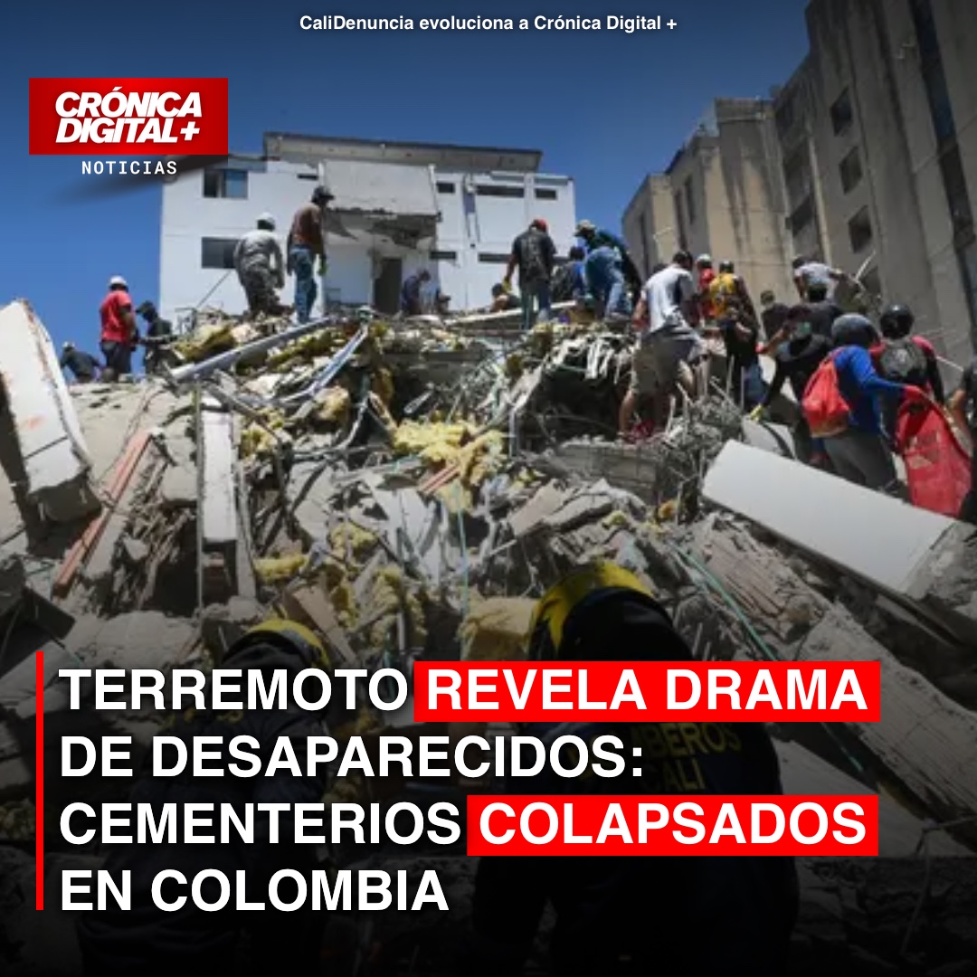 Terremoto expone restos en cementerios: Ubpd rescata memoria de desaparecidos