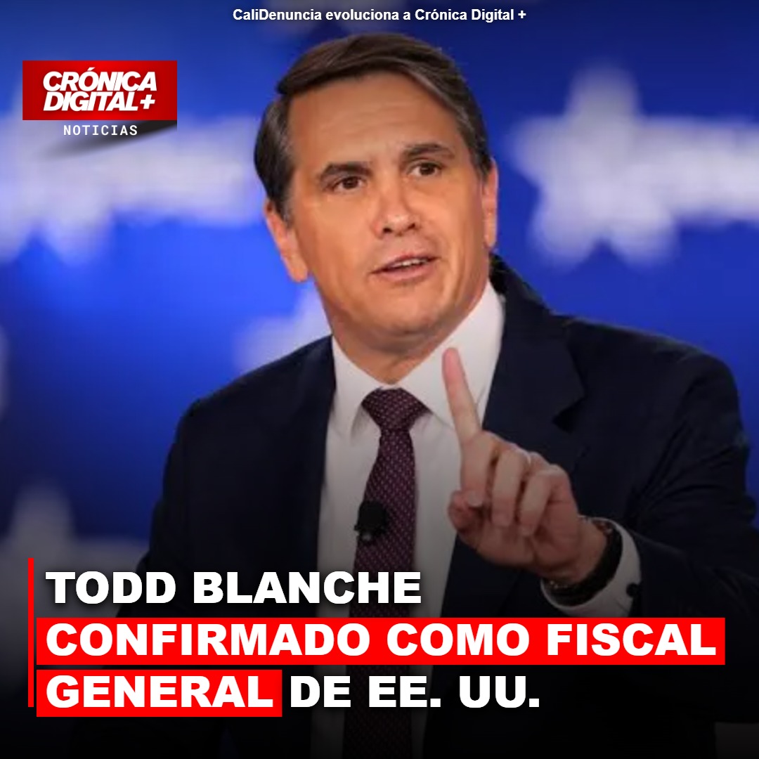 Todd Blanche: abogado de Trump asume Fiscalía General de EE. UU. en polémica votación