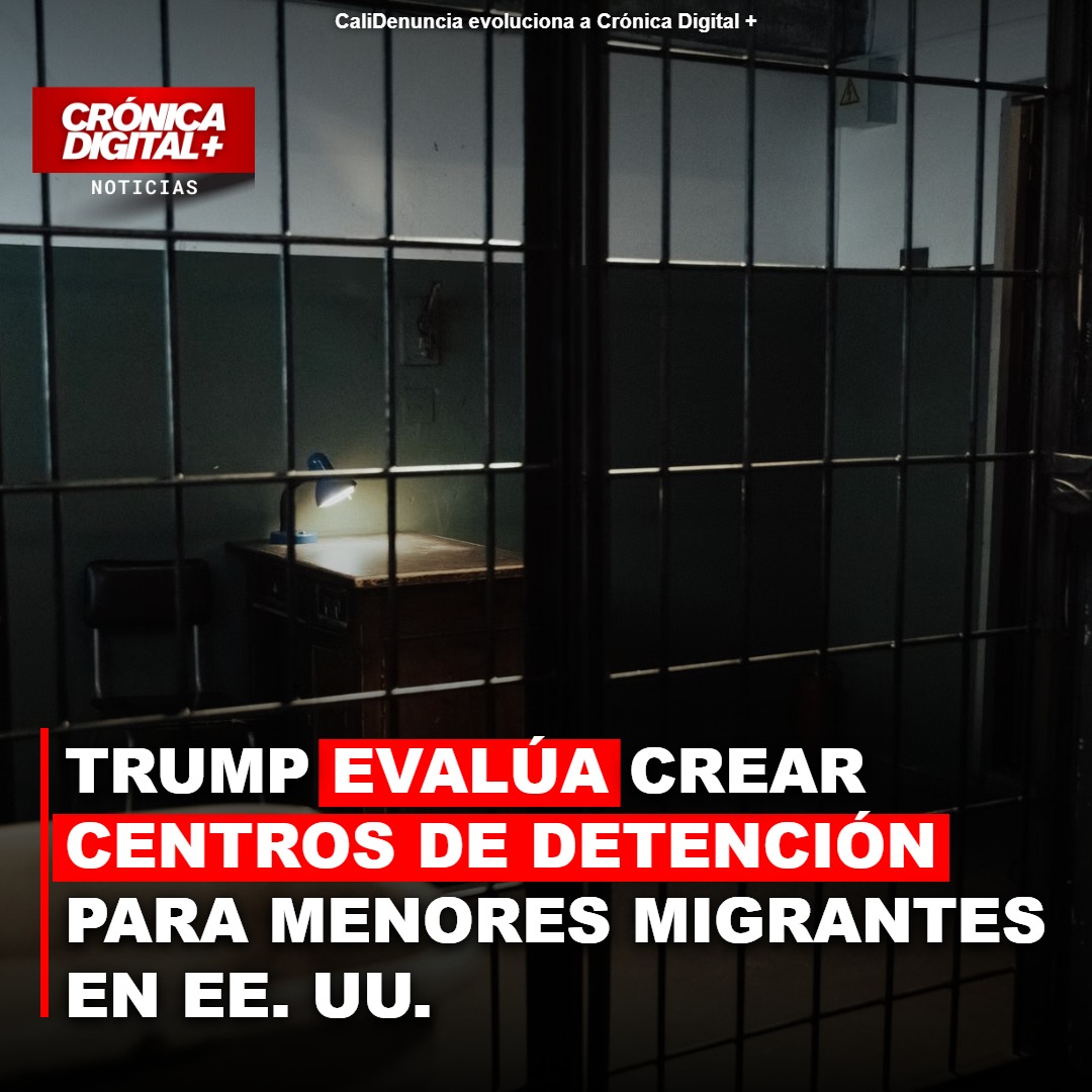 Trump evalúa polémica creación de centros para menores migrantes