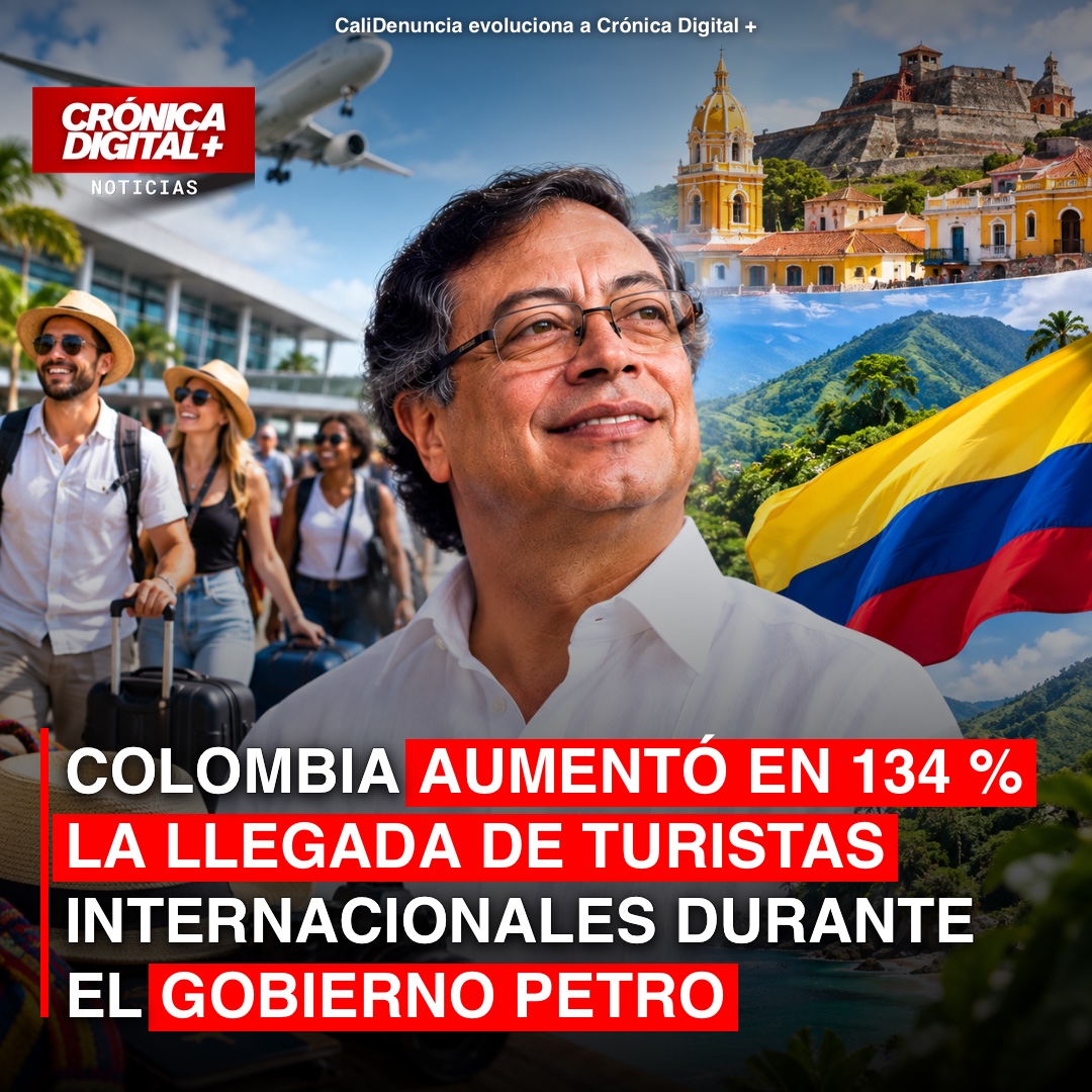 Turismo en Colombia: 22 millones de visitantes no residentes y crecimiento histórico
