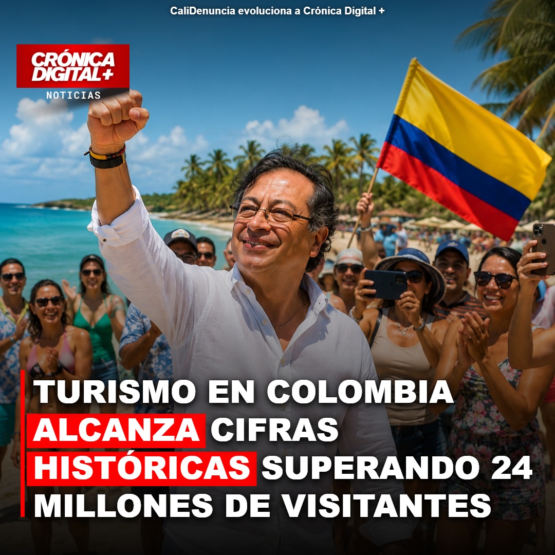 Turismo en Colombia: 24 millones de visitantes y retos de formalización