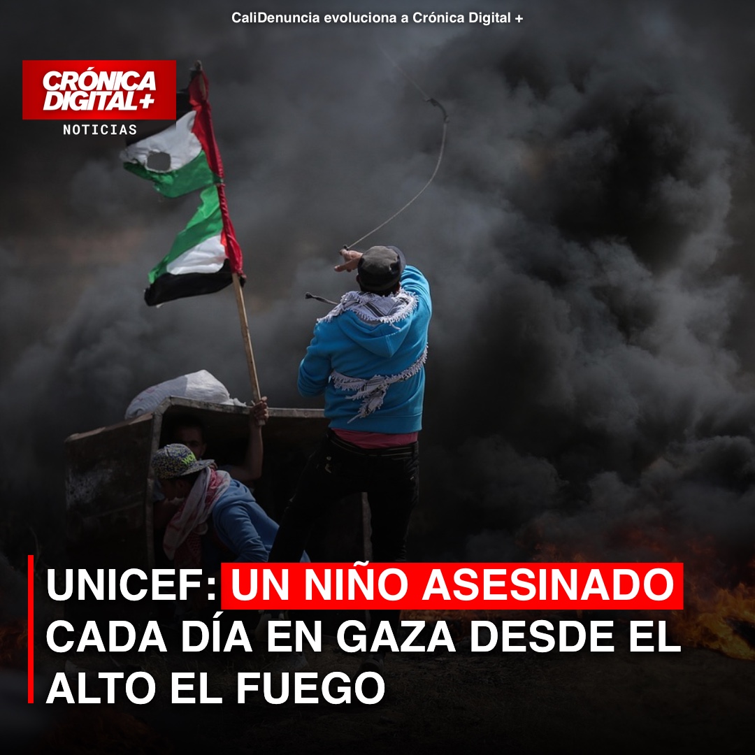 UNICEF: Un niño muerto cada día en Gaza pese al alto el fuego pactado