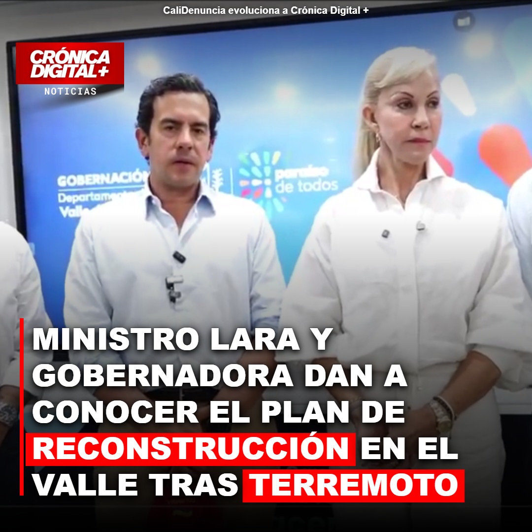 Valle del Cauca: Ministro Lara y Gobernadora Aceleran Reconstrucción Post-Sismo