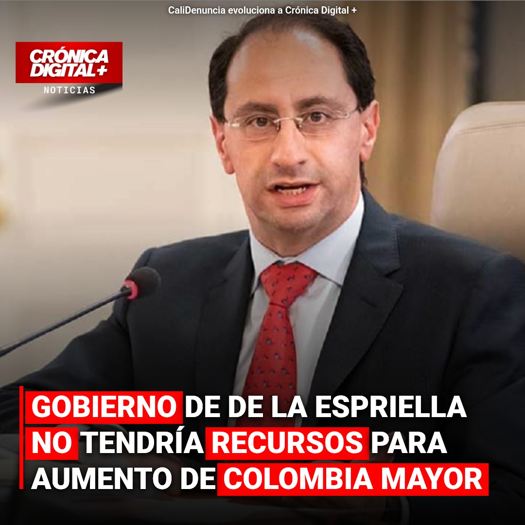 Vicepresidente electo José Manuel Restrepo alerta falta de $3.2 billones para Colombia Mayor