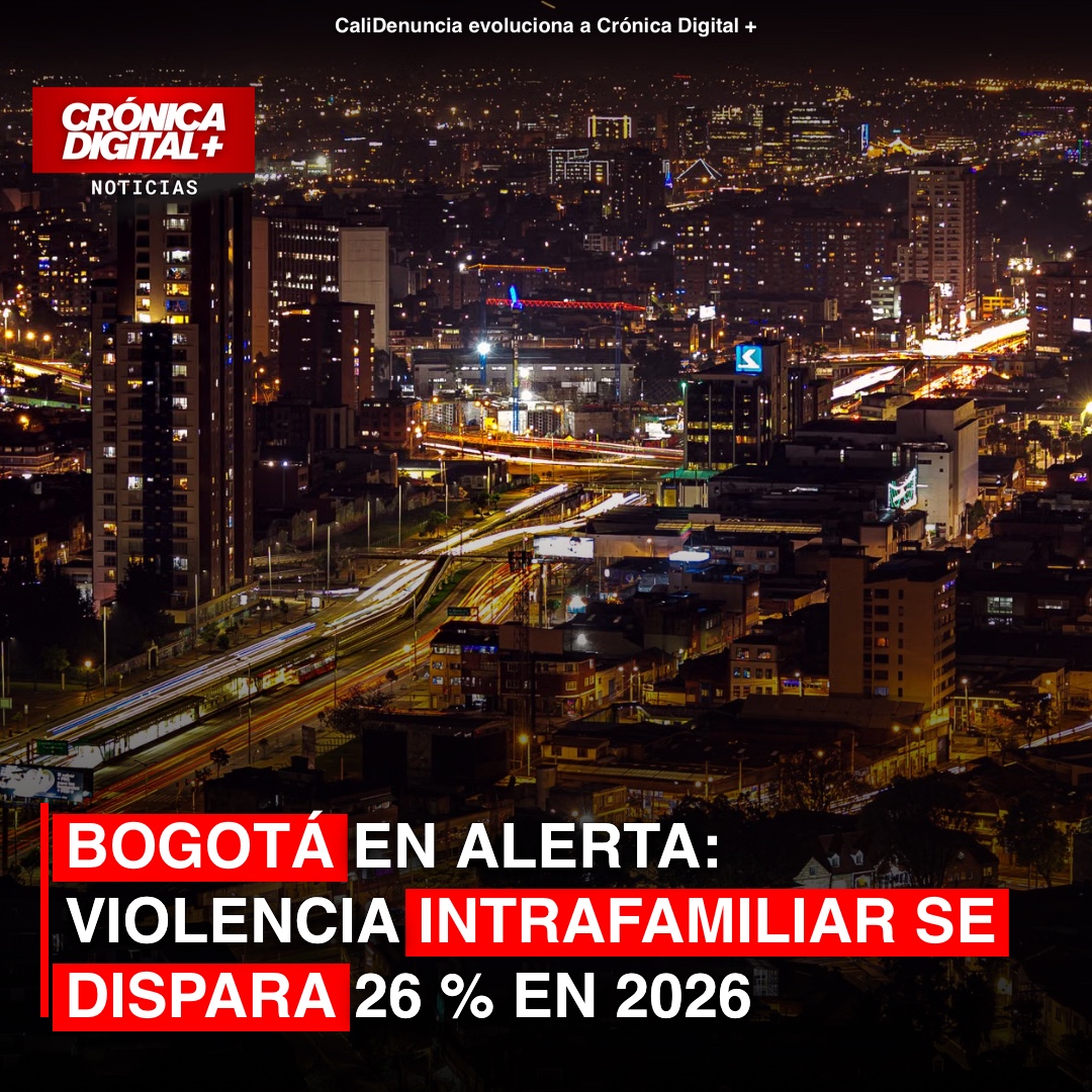 Violencia intrafamiliar se dispara 26% en Bogotá: un desafío urbano creciente