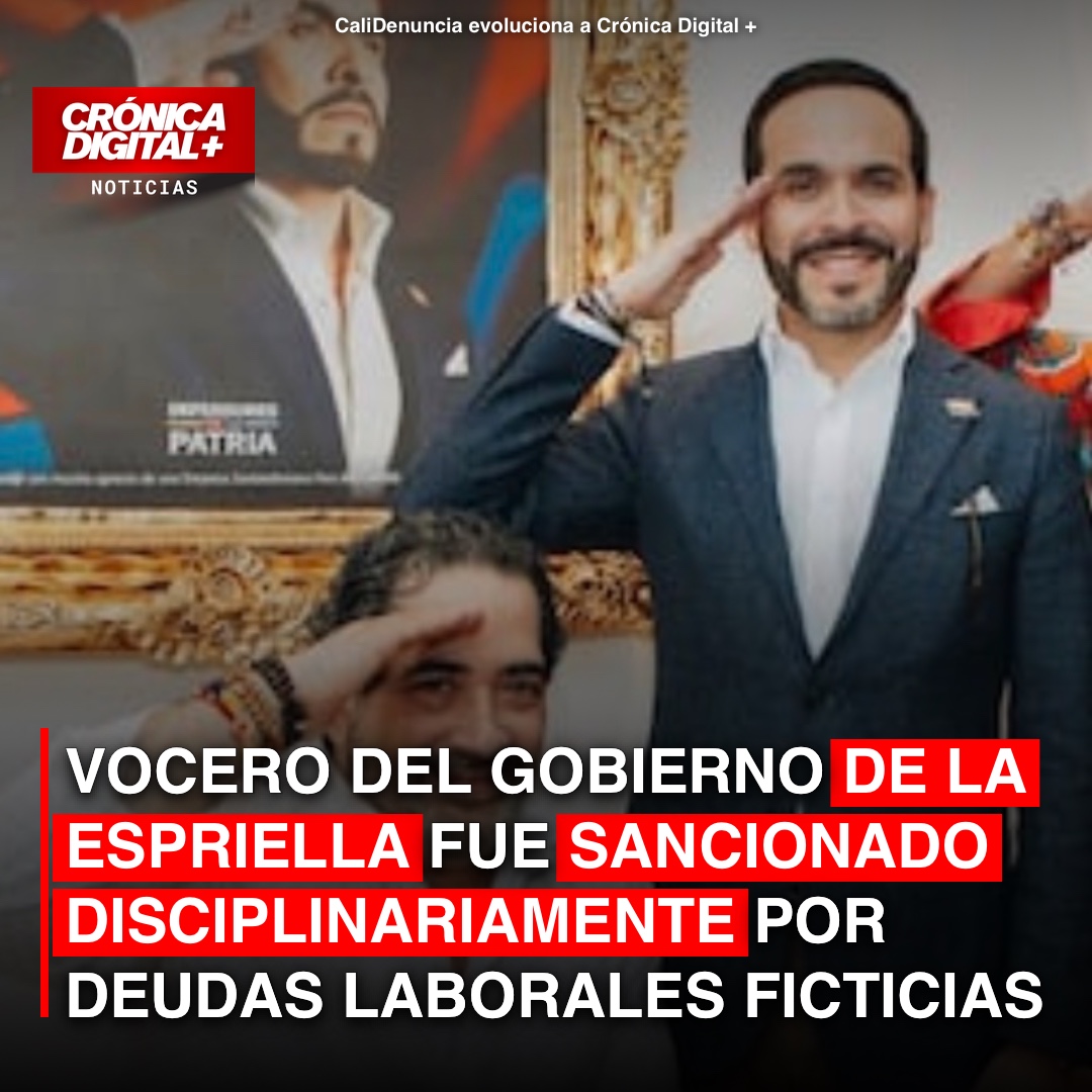 Vocero del gobierno electo De la Espriella, Miller Soto, sancionado por deudas laborales falsas