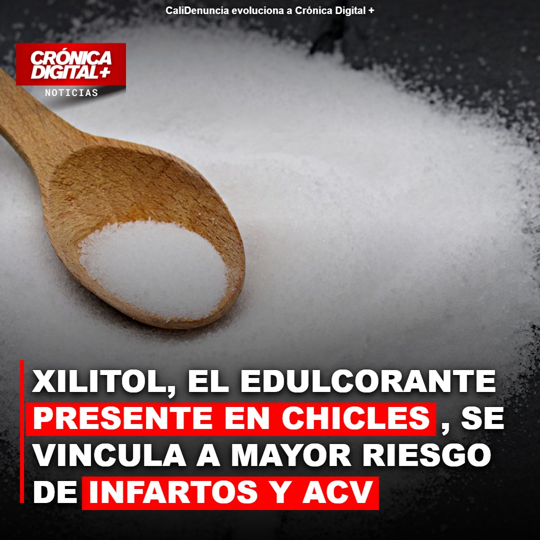 Xilitol, el edulcorante de chicles, se vincula a riesgos cardíacos
