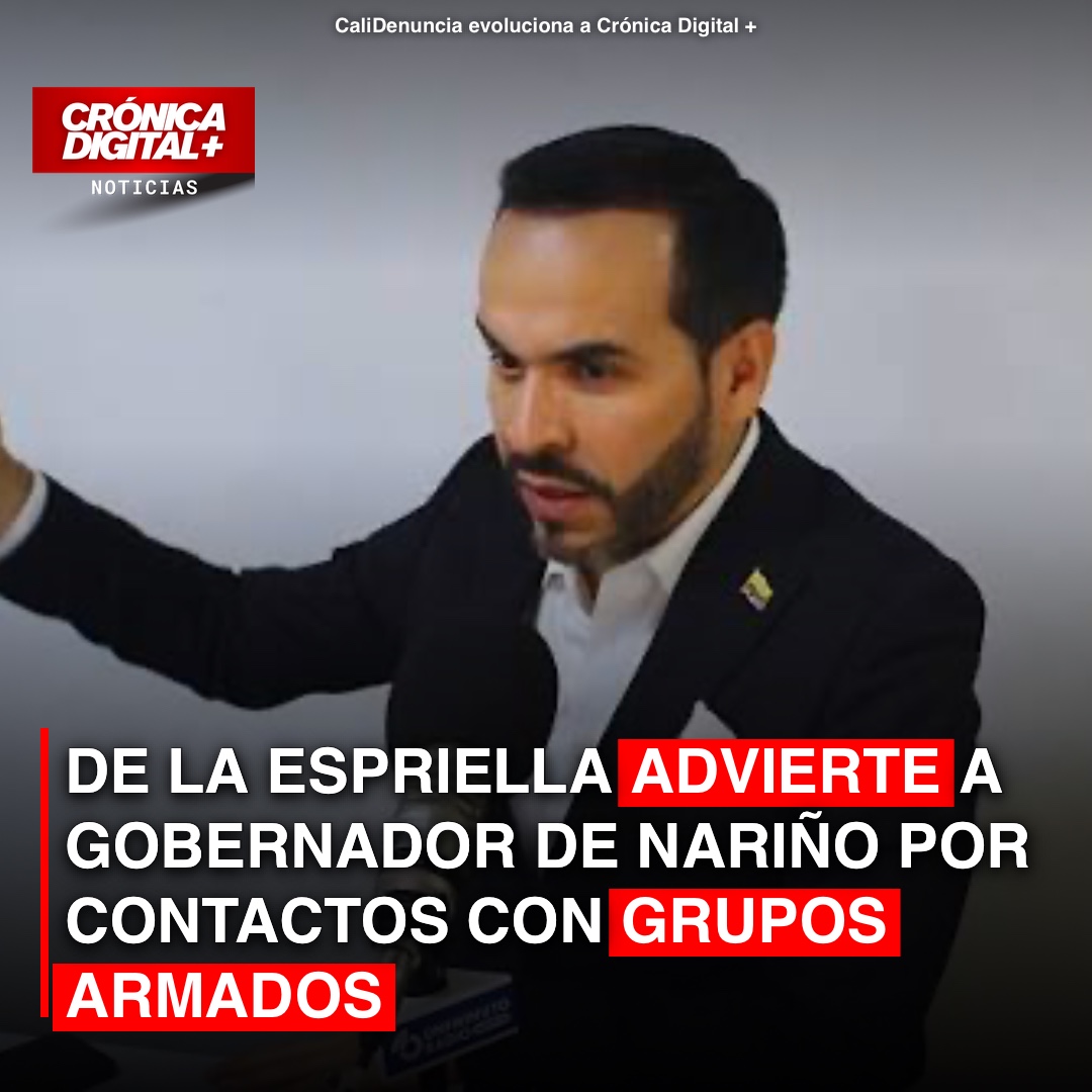 Advertencia Presidencial a Nariño por Contactos con Grupos Armados