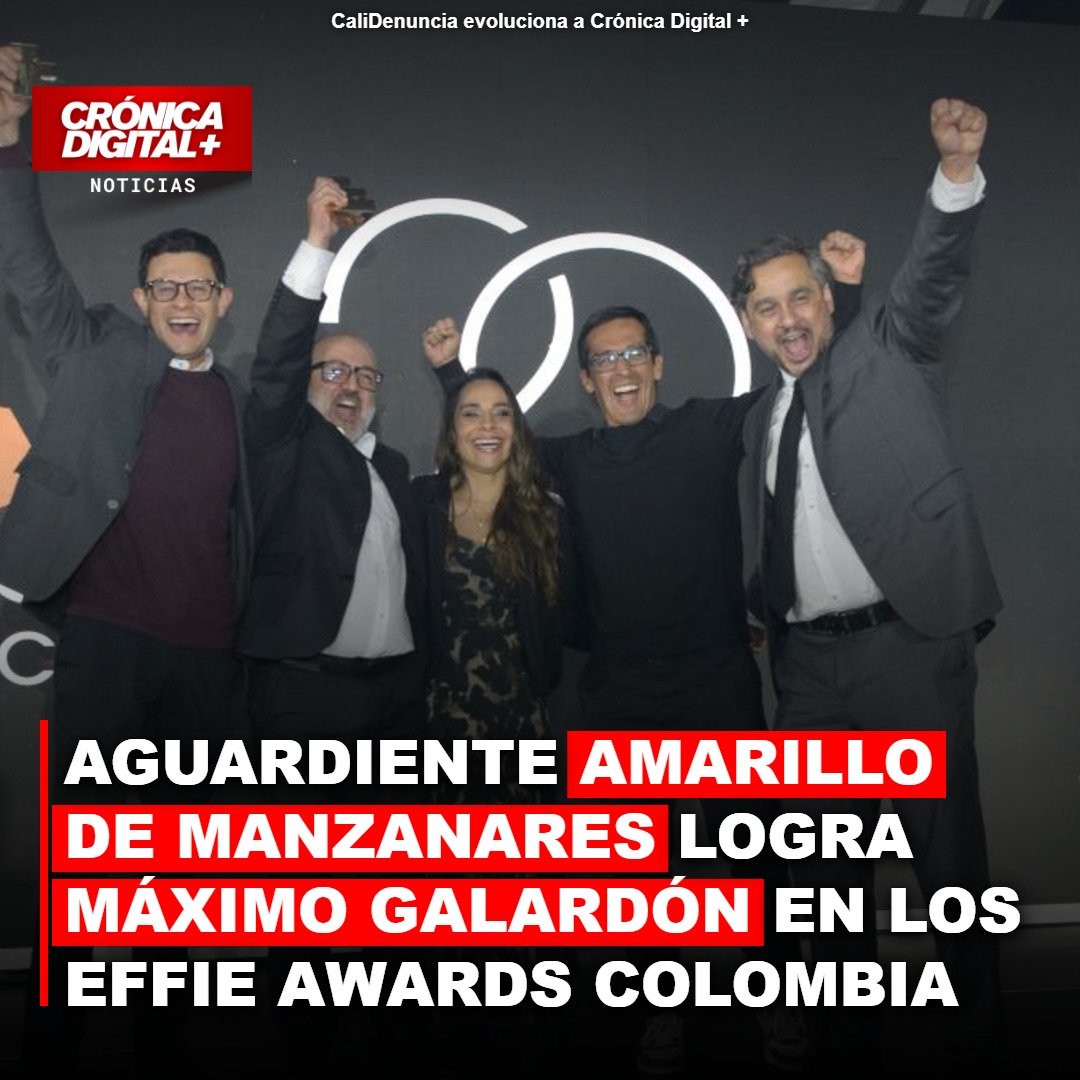 Aguardiente Amarillo de Manzanares gana el Gran Effie 2026, consolidando su impacto