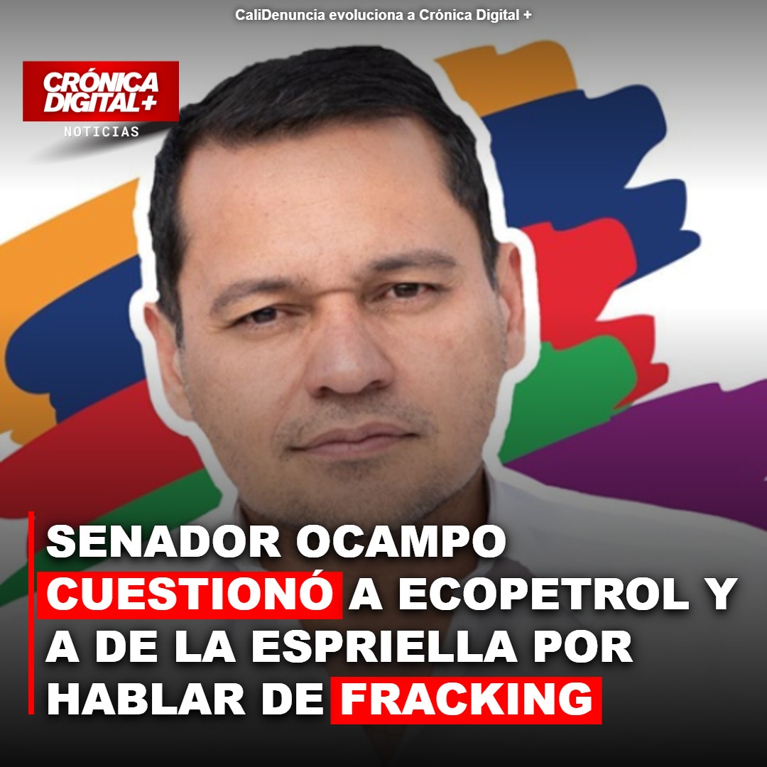 Alejandro Ocampo cuestionó a Ecopetrol y Abelardo por hablar de fracking