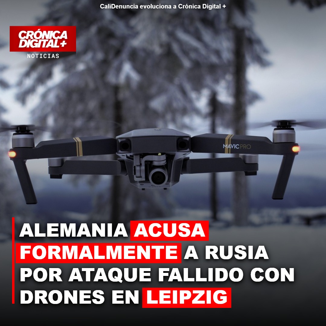 Alemania Acusa Formalmente a Rusia de Ataque con Drones en Leipzig