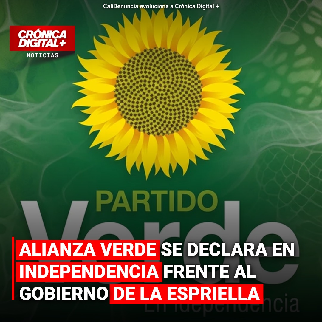 Alianza Verde se declara independiente del Gobierno De la Espriella