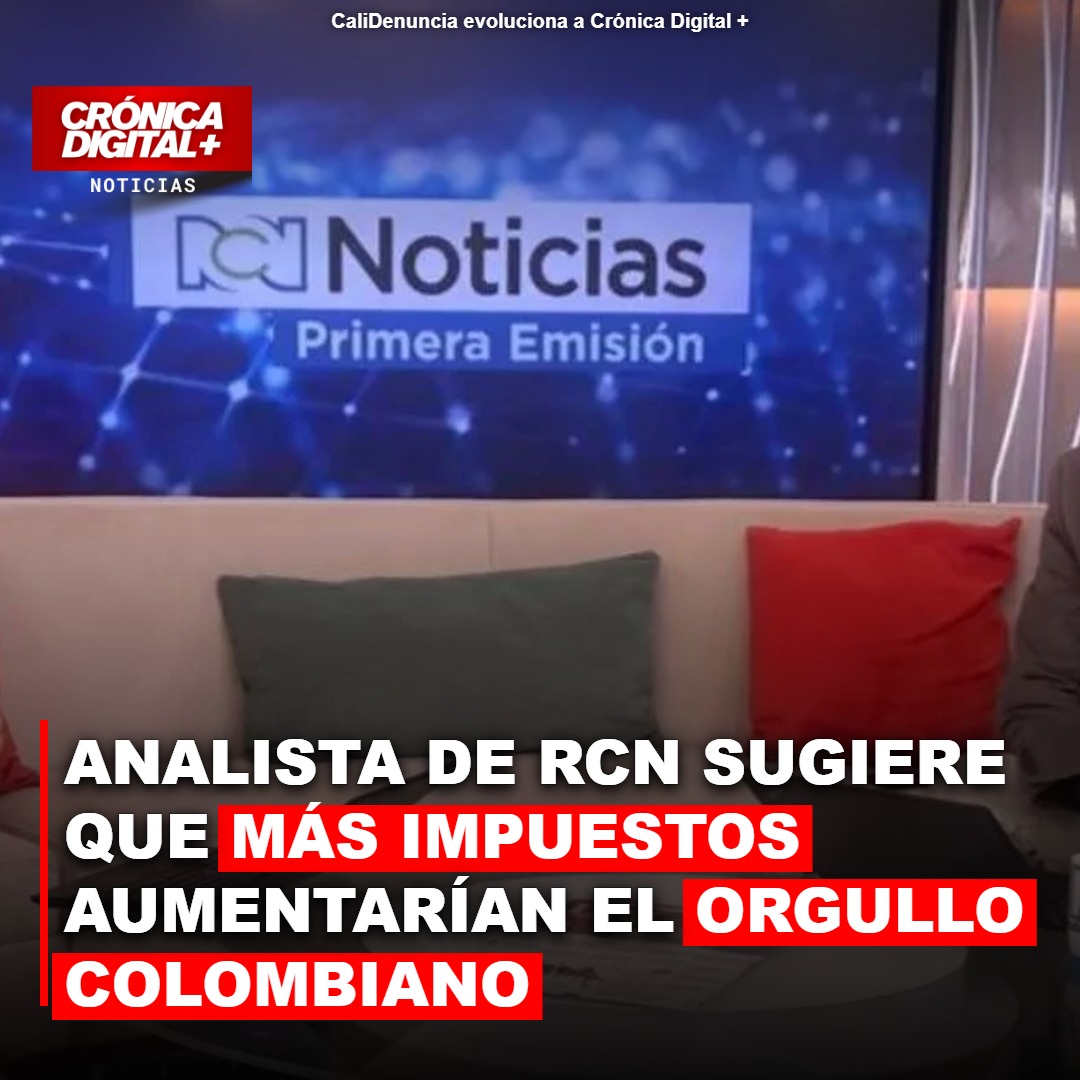 Analista de RCN propone ampliar impuestos y Senador Ocampo refuta carga a familias