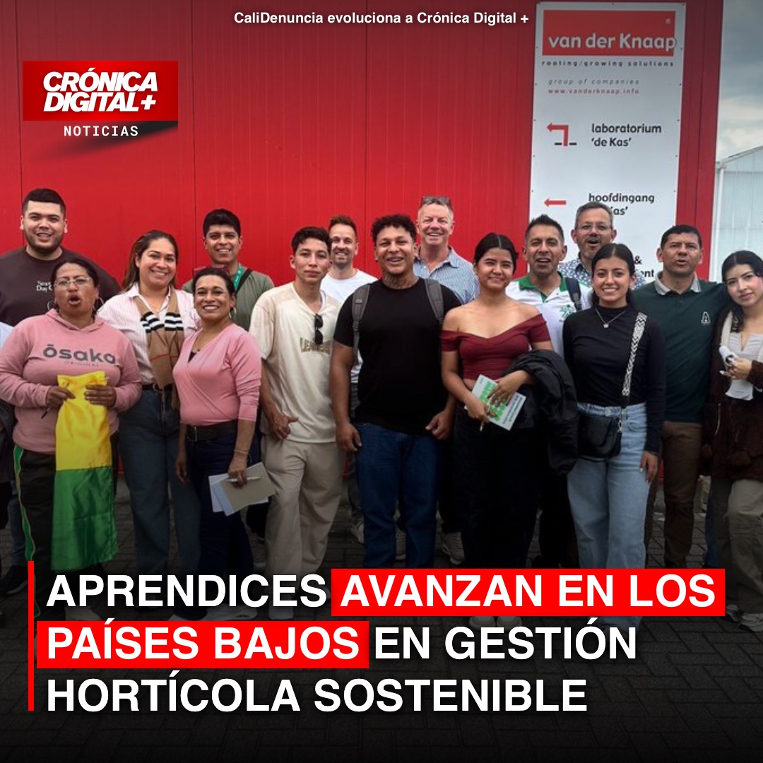 Aprendices avanzan en los Países Bajos en gestión Hortícola sostenible