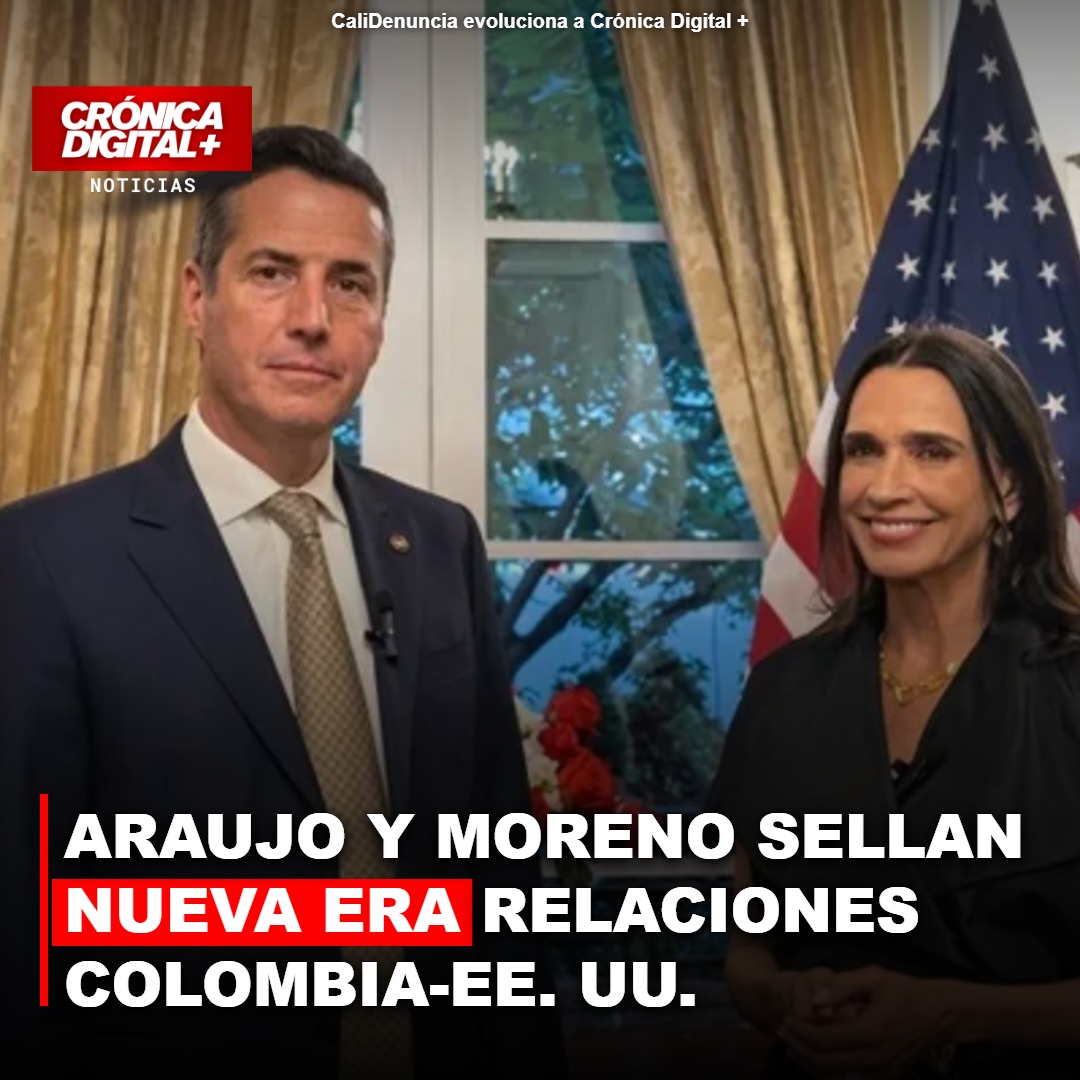 Araújo y Moreno: «Relación Colombia-EE. UU. mejor que nunca»