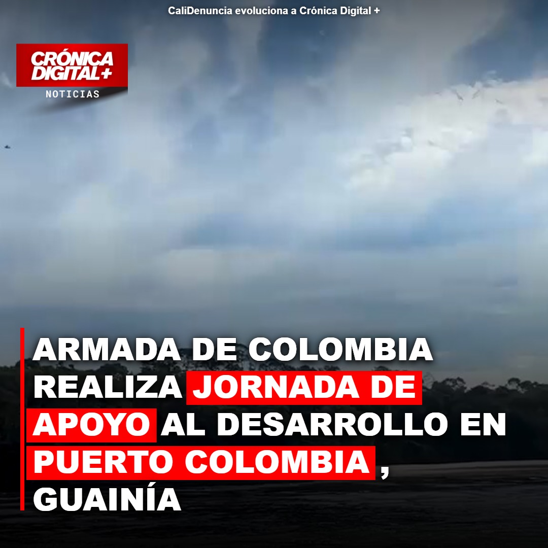 Armada de Colombia realiza Jornada de Apoyo al Desarrollo en Puerto Colombia, Guainía