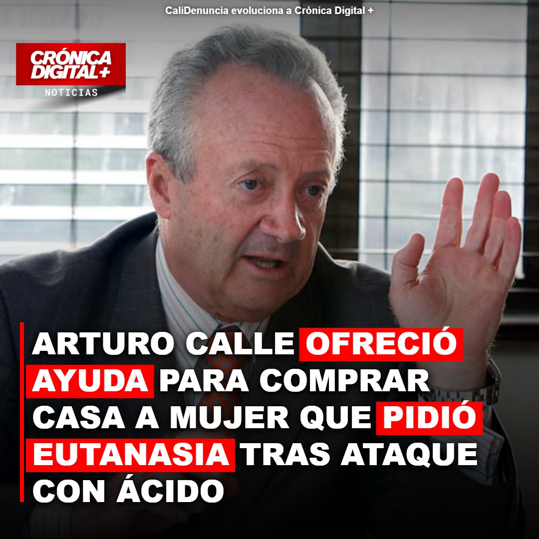 Arturo Calle ofrece casa a víctima de ácido que consideró eutanasia