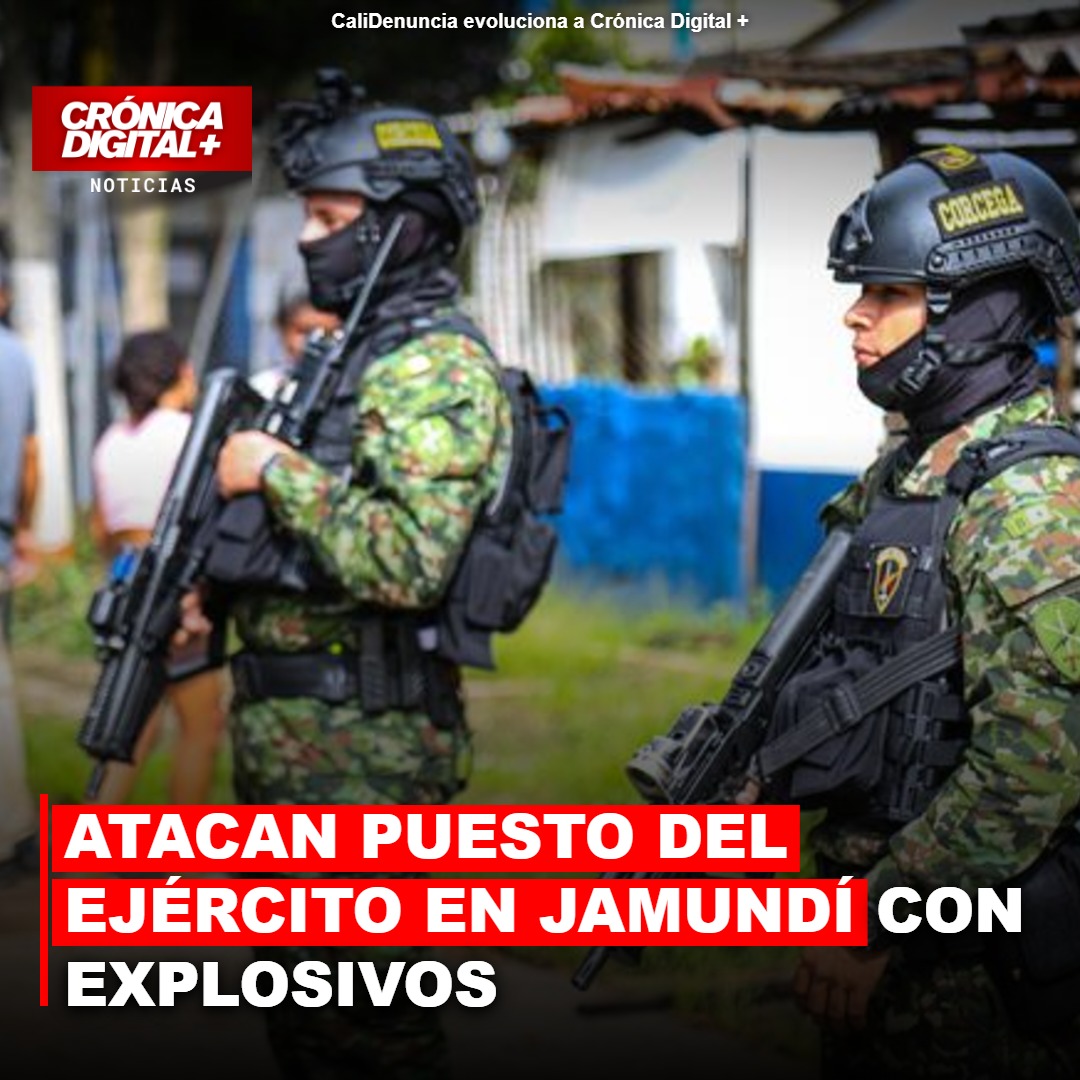 Ataque con granada a puesto militar en Jamundí, Valle del Cauca