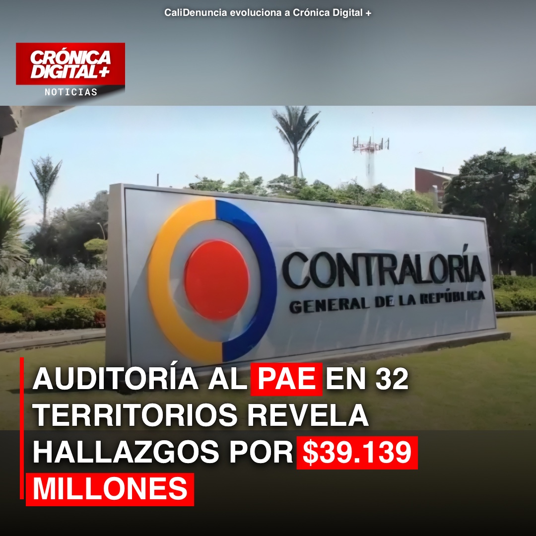 Auditoría al PAE en 32 territorios revela hallazgos por $39.139 millones