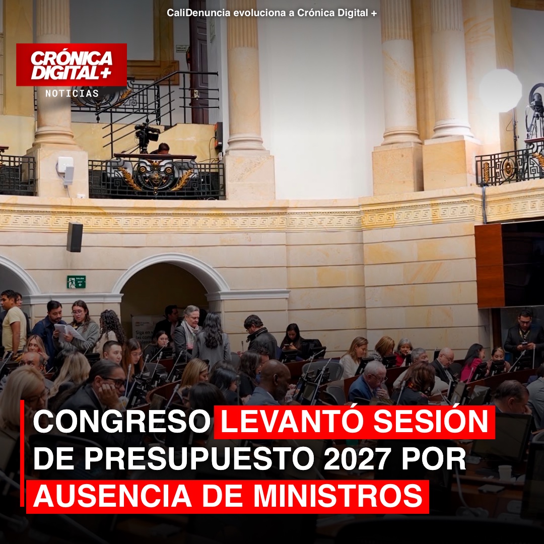 Ausencia de ministros obliga a aplazar debate presupuestal 2027 en Congreso