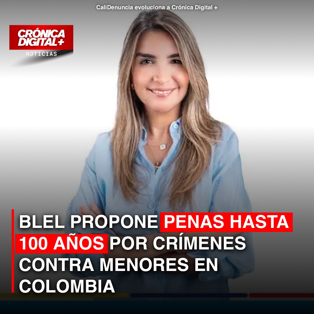 Blel propone hasta 100 años de cárcel por crímenes contra niños en Colombia