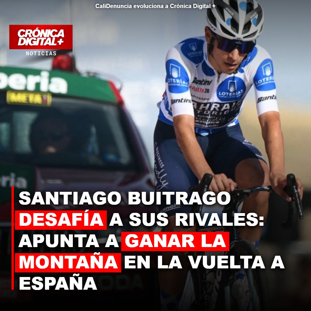 Buitrago: ambición colombiana por la camiseta de montaña en La Vuelta