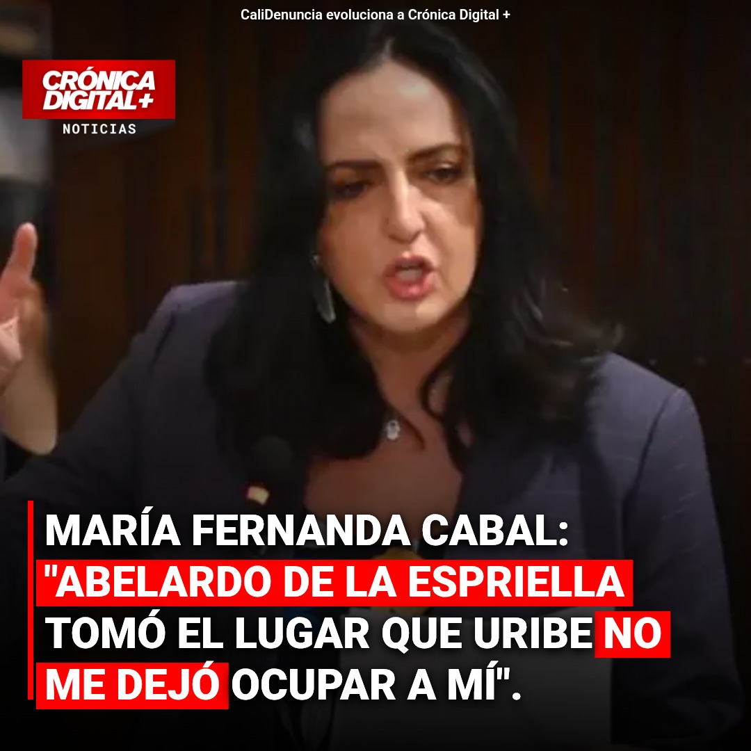 Cabal cuestiona a Centro Democrático por elegir a Paloma Valencia