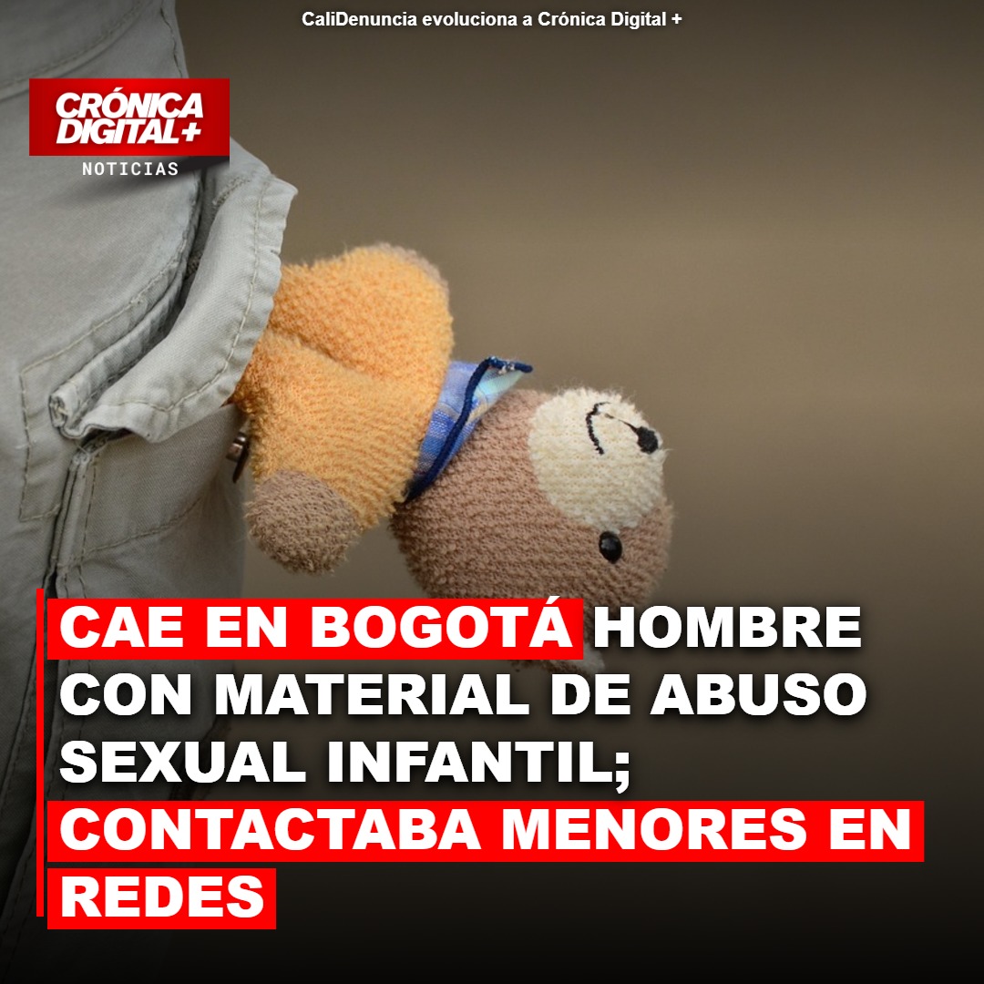 Capturan en Bogotá a ‘Negritoon’ por abuso sexual infantil en redes